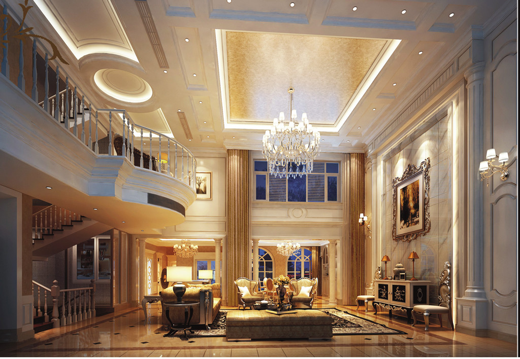 別墅裝飾設計及室內空間效果圖