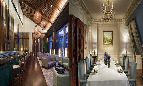 精品酒店酒吧、餐飲空間效果圖