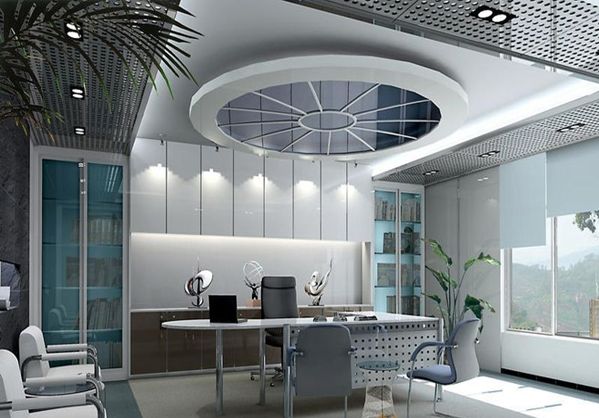 優質的辦公室采光環境效果圖