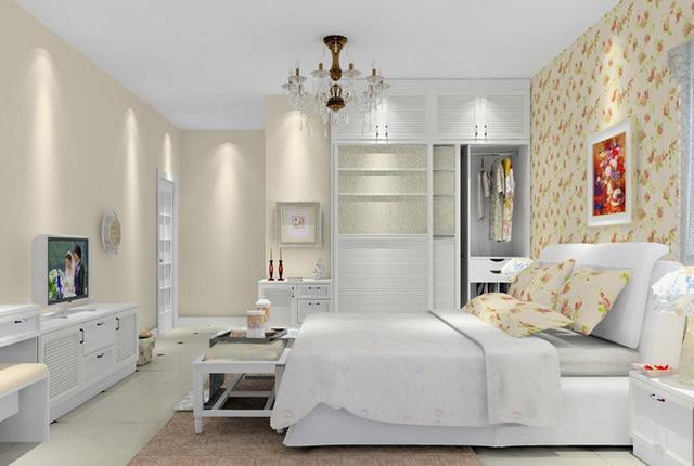 韓式風格臥室裝修設計效果圖