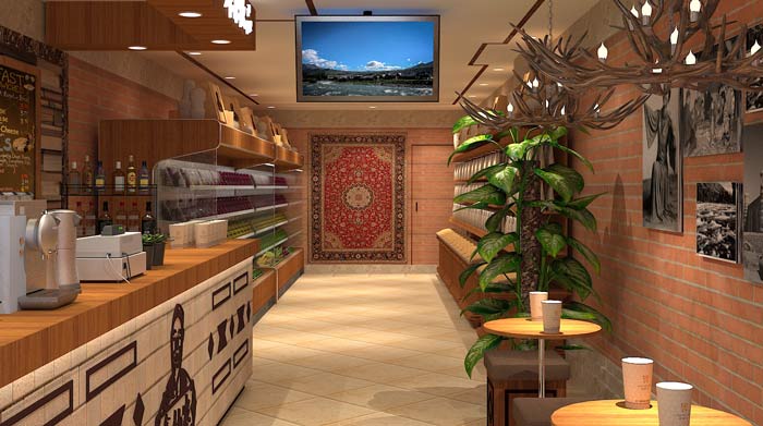 鮮農水果店裝修設計案例