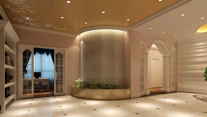 溫馨、浪漫美容院裝修設計案例