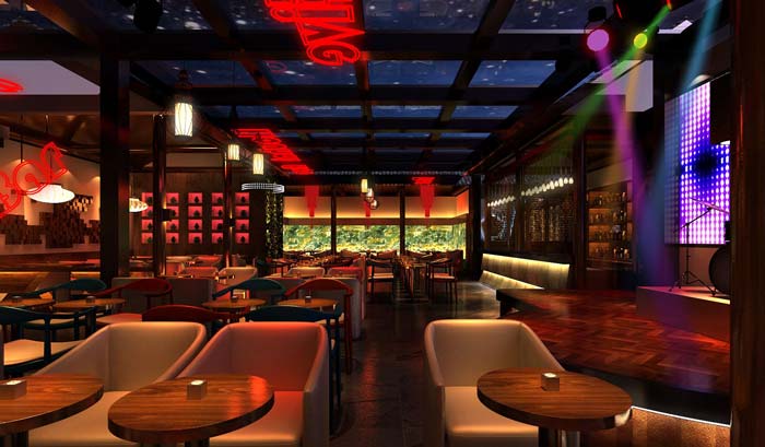 情侶、商務(wù)、聚餐、休閑酒吧裝修設(shè)計(jì)案例