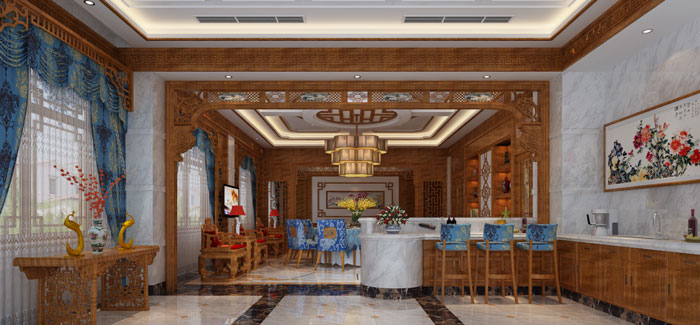 私人收藏會所餐廳裝修設(shè)計(jì)案例效果圖