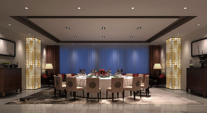 私人高端會所包廂裝修設計案例效果圖