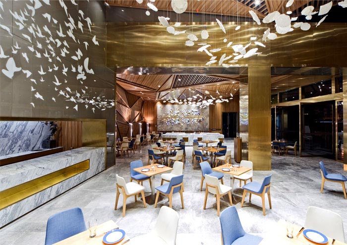 餐廳燈飾裝修設計案例效果圖