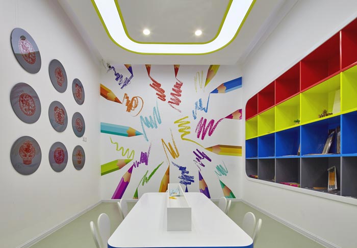 幼兒早教中心班級裝修設計案例效果圖