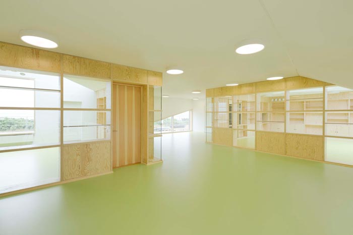 嬰幼兒早教中心室大廳裝修設計案例效果圖