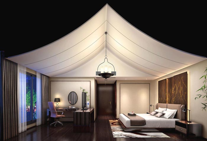 度假精品酒店書(shū)屋客房裝修設(shè)計(jì)案例效果圖