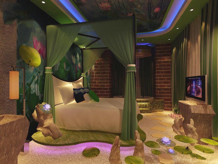 主題情侶酒店裝修設計案例