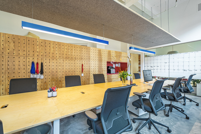 創意公司辦公室辦公區域裝修設計案例效果圖