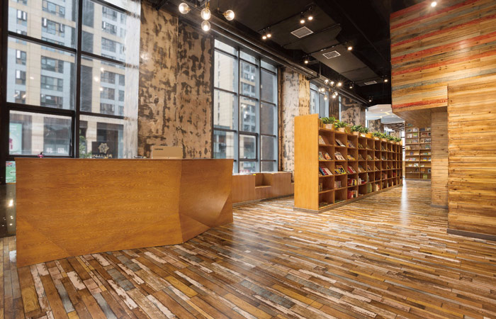 少兒教育機(jī)構(gòu)前臺裝修設(shè)計(jì)案例效果圖