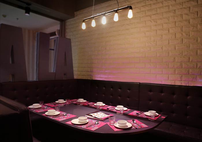 東南亞主題餐廳就餐區裝修設計效果圖