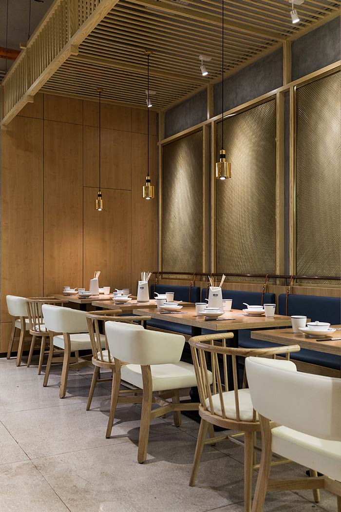 串串香小吃店餐區裝修設計效果圖