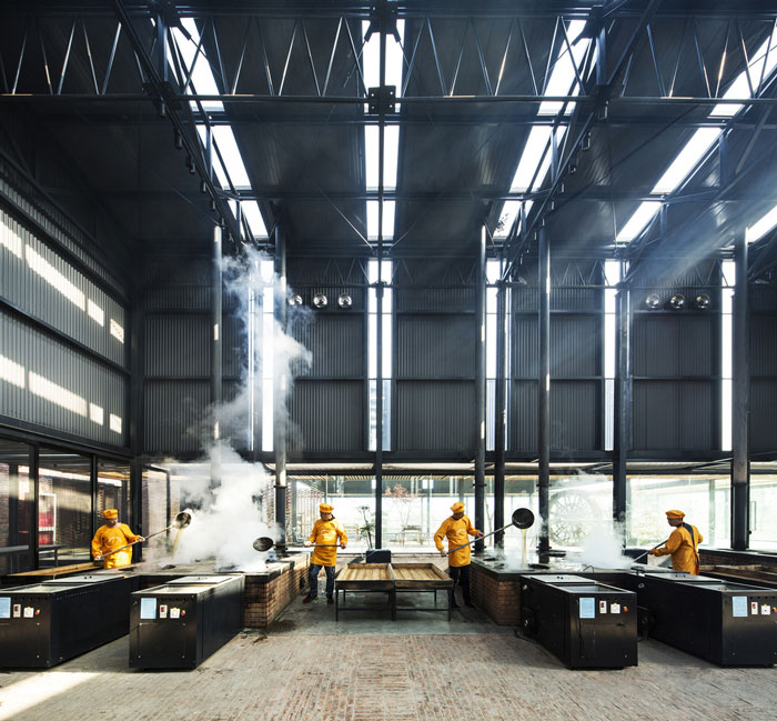 紅糖廠房車間制作區裝修設計效果圖