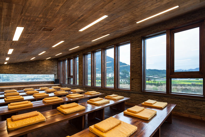 茶籽油廠房講解區裝修設計效果圖