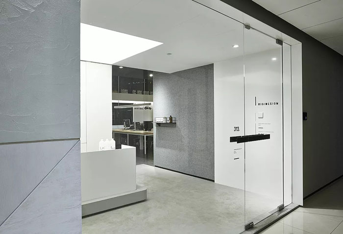 長方形辦公室進門區(qū)裝修效果圖