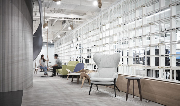 科技公司辦公室休息區裝修設計效果圖