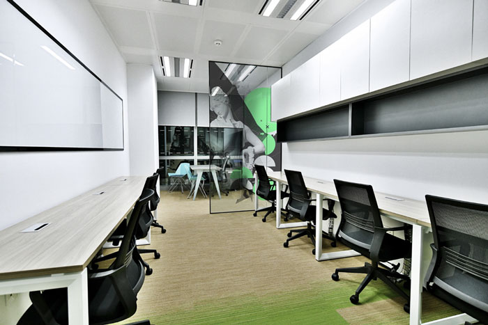 聯合辦公大樓辦公區裝修設計效果圖