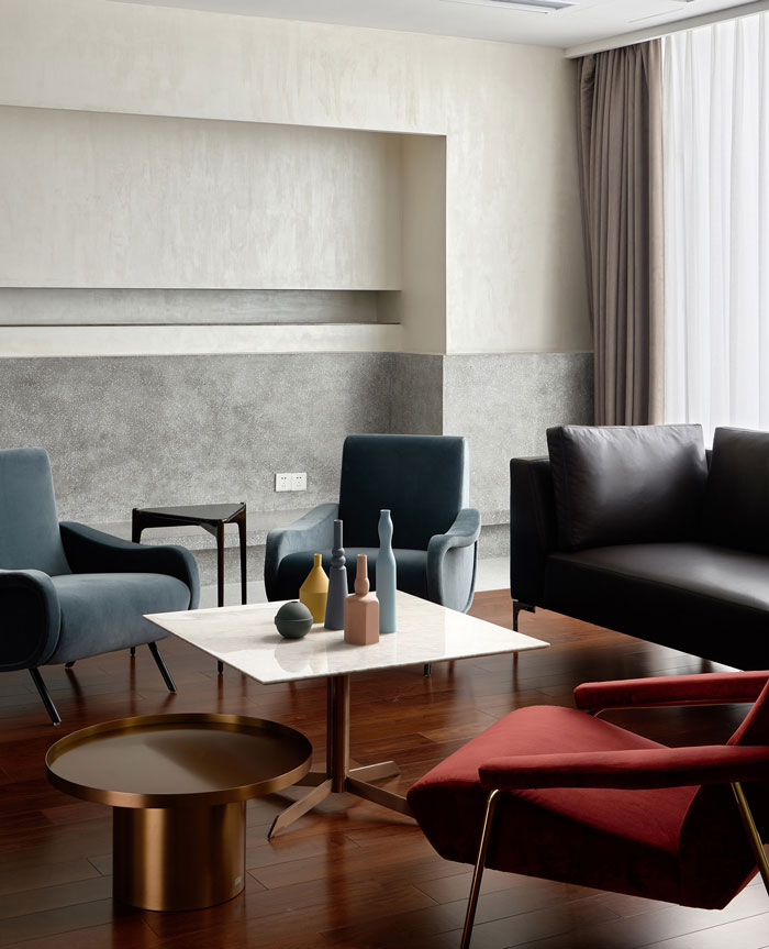 1300平方辦公室洽談區(qū)細(xì)節(jié)裝修設(shè)計效果圖