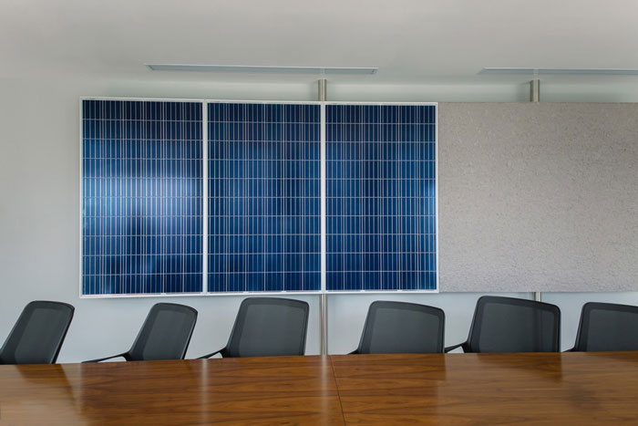 現代極簡辦公室會議室裝修設計效果圖