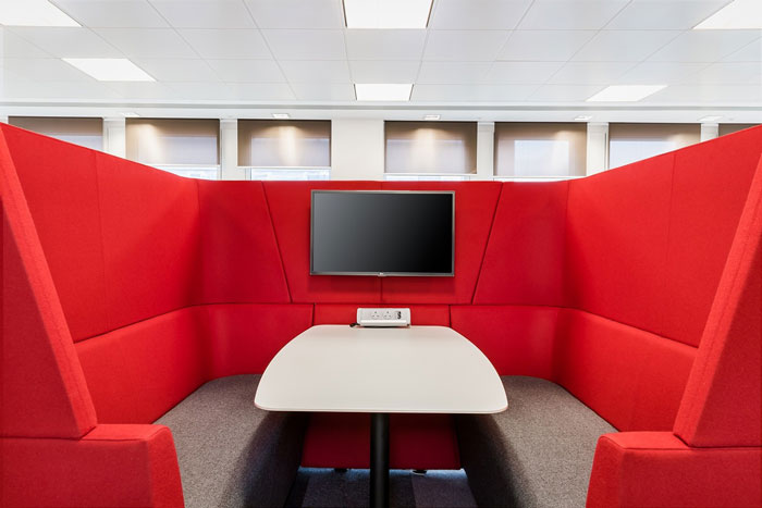 科技公司辦公室交流區裝修設計效果圖