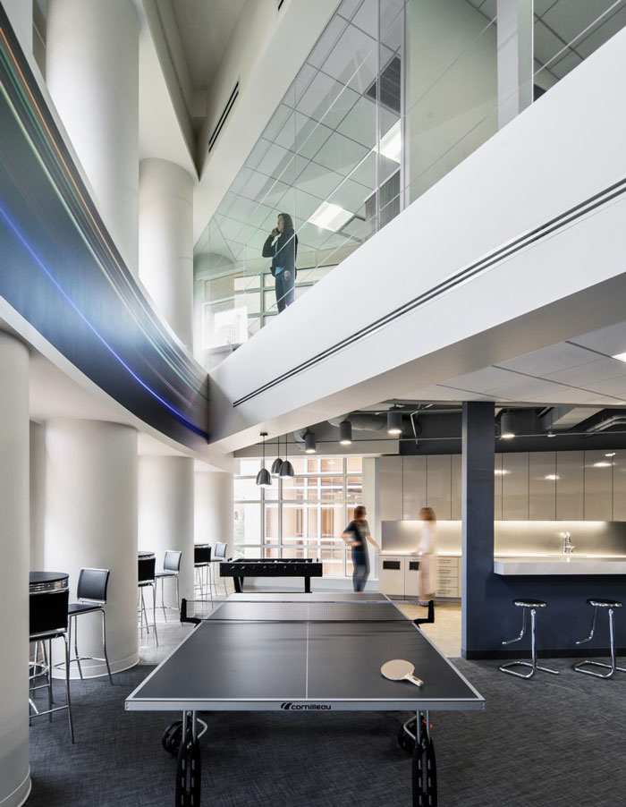 營銷策劃公司辦公室休閑區裝修設計效果圖