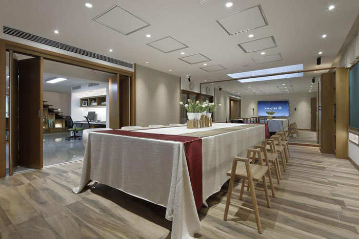 杭州留下辦公室會議室裝修設計效果圖