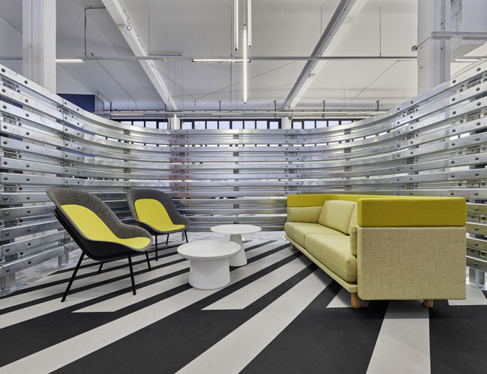 廠區辦公室交流區裝修設計效果圖