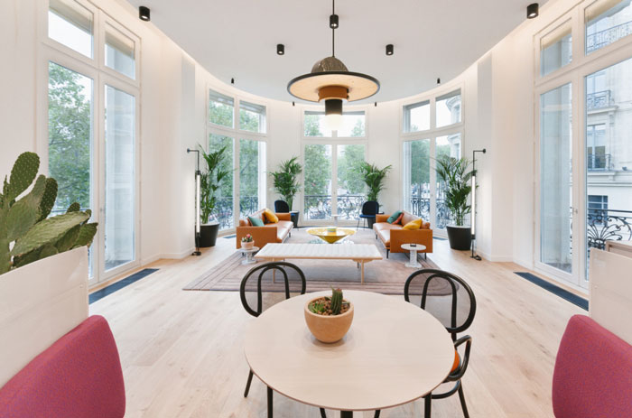 食品公司辦公室休息區裝修設計效果圖