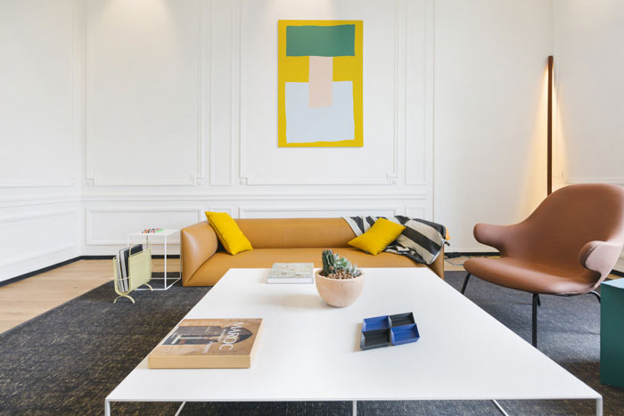 食品公司辦公室休息區裝修設計效果圖