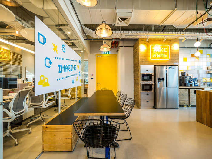 軟件公司辦公室茶水間裝修設計實景圖