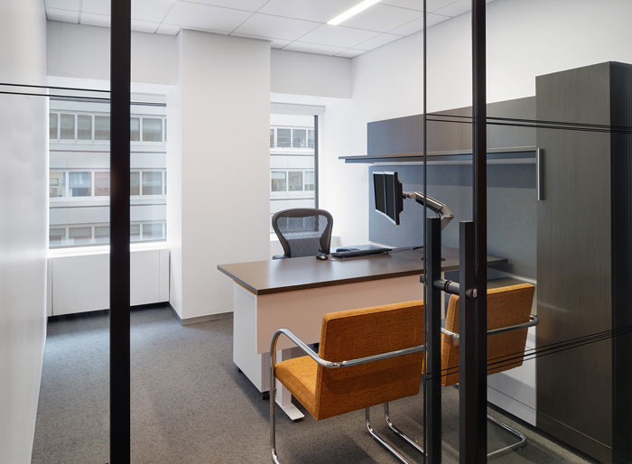 極簡風格主管辦公室裝修設計效果圖