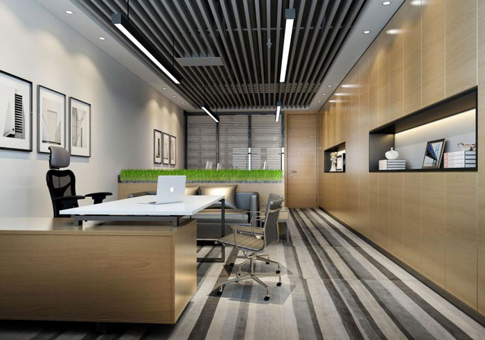 杭州勾莊辦公室辦公區(qū)裝修設(shè)計(jì)效果圖