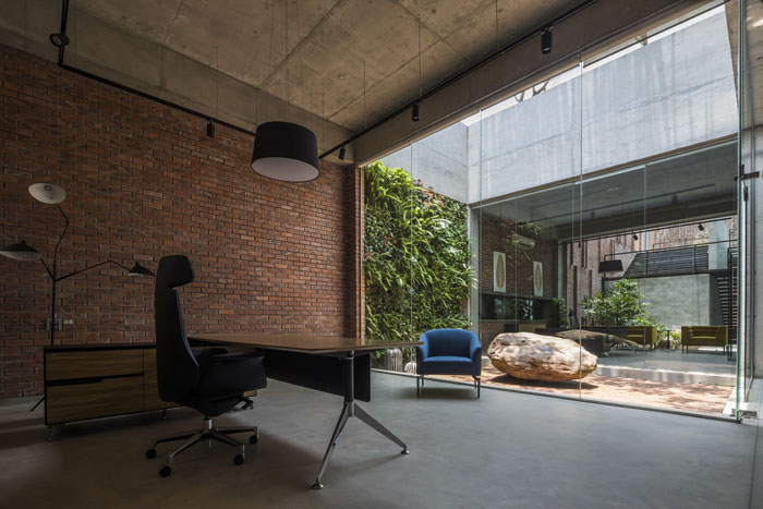 工廠總經理辦公室裝修設計效果圖