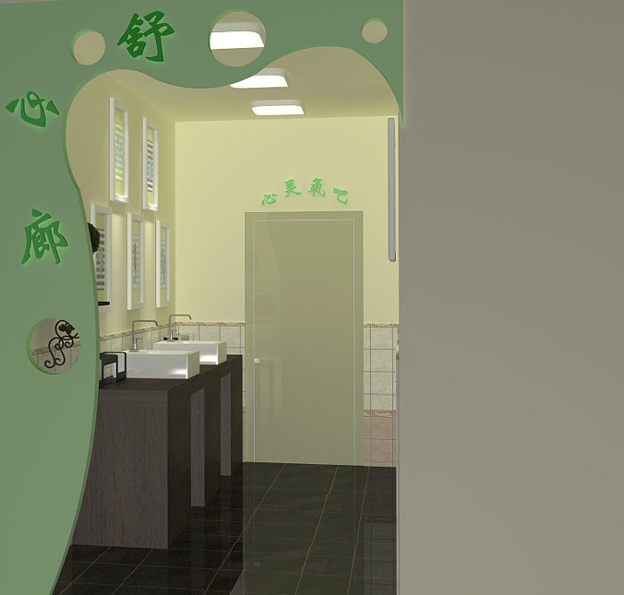 小學心理咨詢室心靈氧吧裝修設計方案