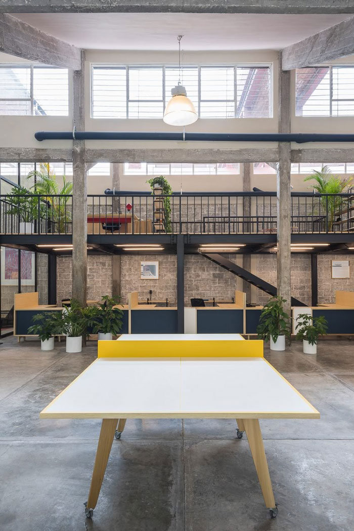 工廠(chǎng)辦公室休閑區(qū)改造裝修設(shè)計(jì)效果圖