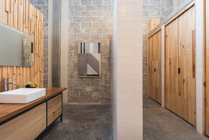 工廠(chǎng)辦公室衛(wèi)生間改造裝修設(shè)計(jì)效果圖