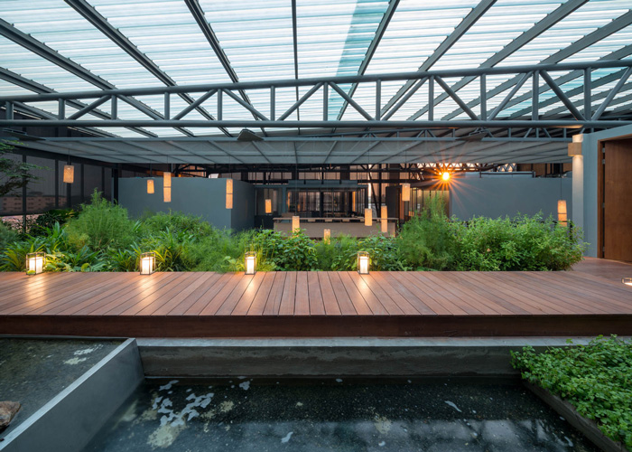 廠房寫字樓過道裝修設計方案效果圖