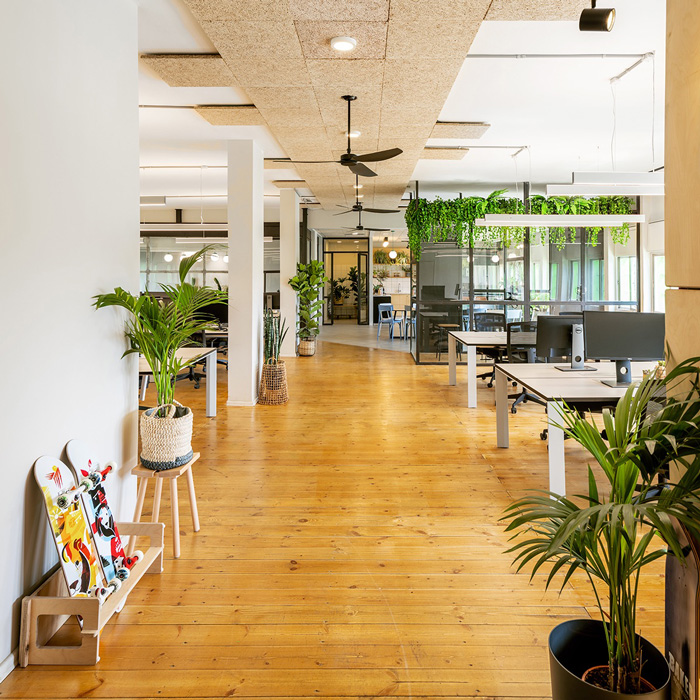 網絡公司辦公室辦公區裝修設計效果圖