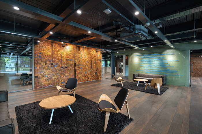 服裝工廠辦公室裝修設(shè)計效果圖