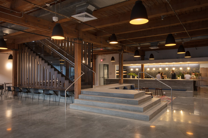 聯合辦公空間樓梯裝修設計效果圖