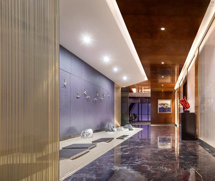 金融控股公司大廳裝修設計效果圖