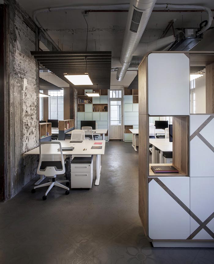 財務公司辦公室辦公區裝修設計效果圖