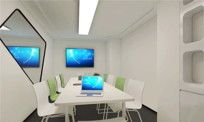 玩具公司辦公室會議室裝修設(shè)計效果圖