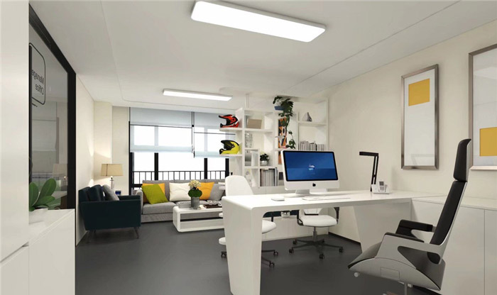 玩具公司經(jīng)理辦公室裝修設(shè)計效果圖