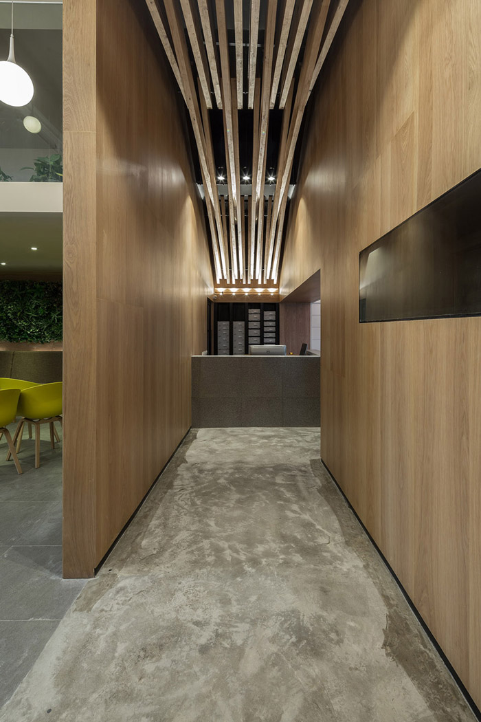 木藝實驗室入口裝修設計效果圖