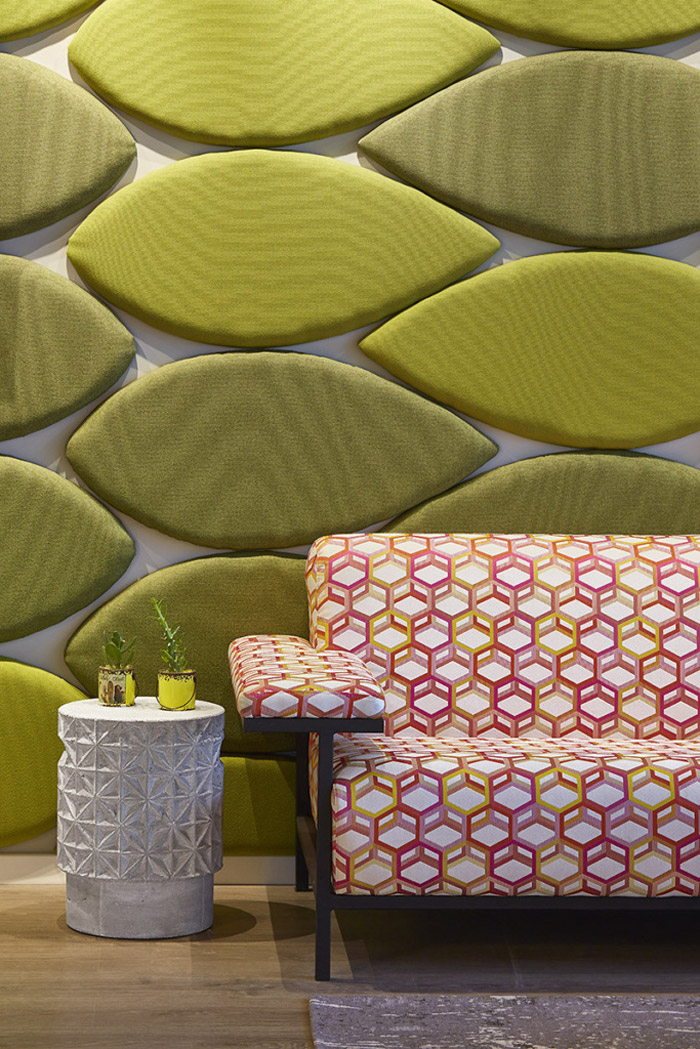 營養科技公司辦公室接待區設計方案