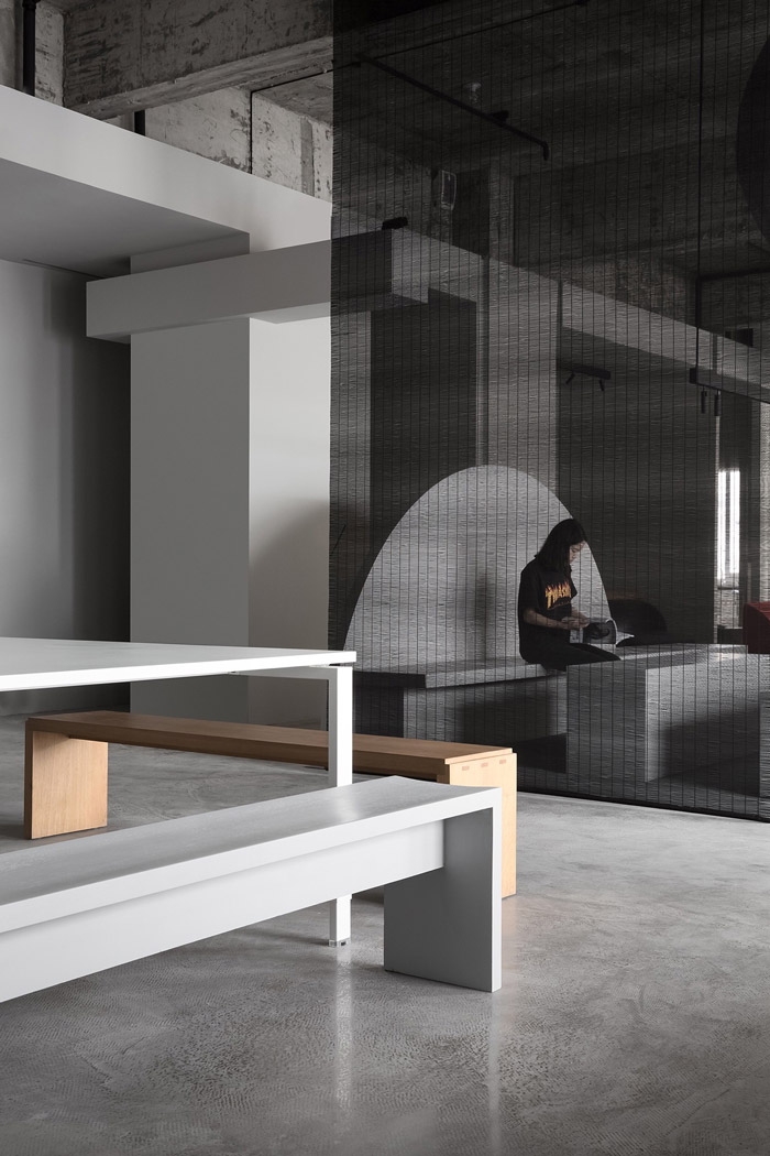 創新科技辦公室閱讀區裝修設計效果圖