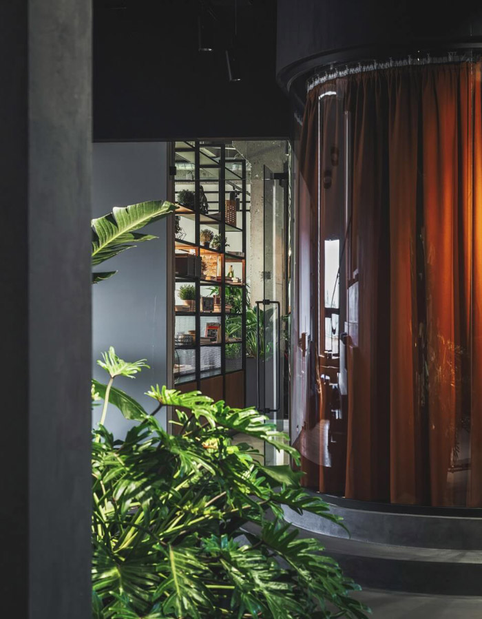 包豪斯風格辦公室過道裝修設計效果圖